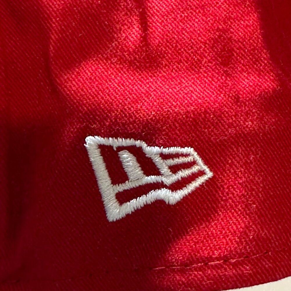 New Era 9Fifity Philadelphia Phillies Hat MLB Snapback Spell Out Vintage Cap NWT - Picture 6 of 10